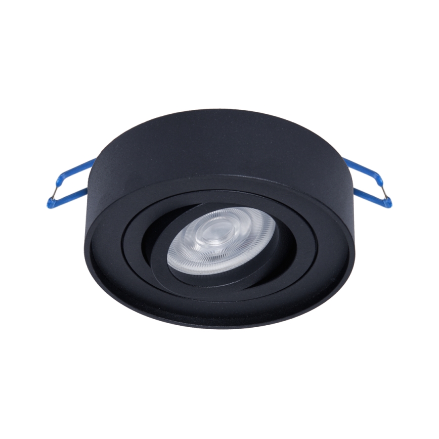 Recessed spotlight NUSA 1xGU5,3/MR16/50W/12V round black