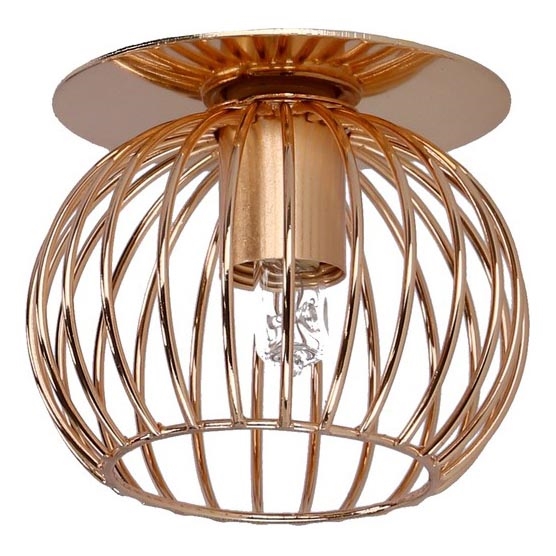 Recessed spotlight SK 93 1xG9/40W/230V gold