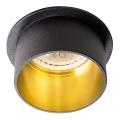 Recessed spotlight SPAG GU10/35W black/gold