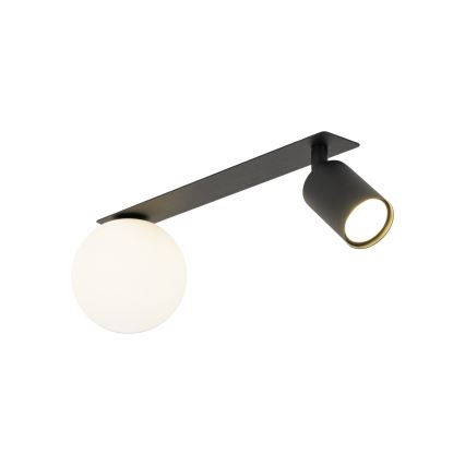 Recessed spotlight VOX 1xG9/8W/230V + 1xGU10/10W black