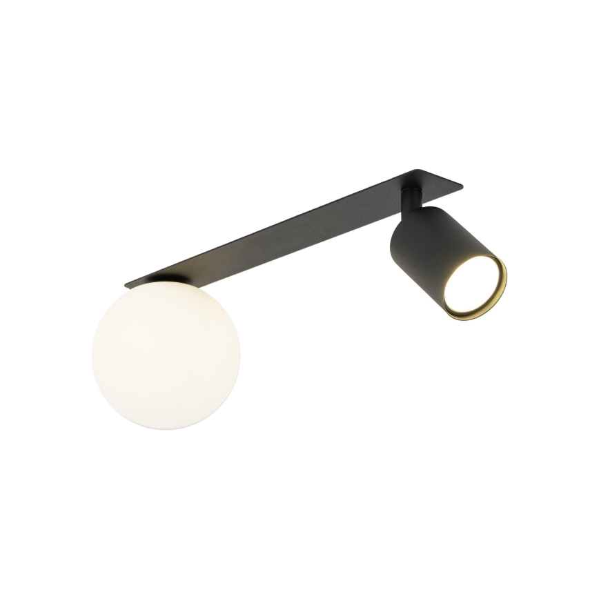 Recessed spotlight VOX 1xG9/8W/230V + 1xGU10/10W black