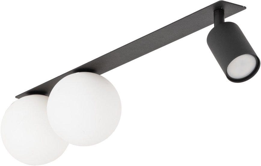 Recessed spotlight VOX 2xG9/8W/230V + 1xGU10/10W black