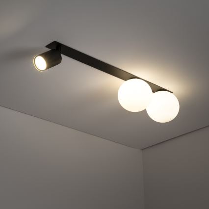 Recessed spotlight VOX 2xG9/8W/230V + 1xGU10/10W black