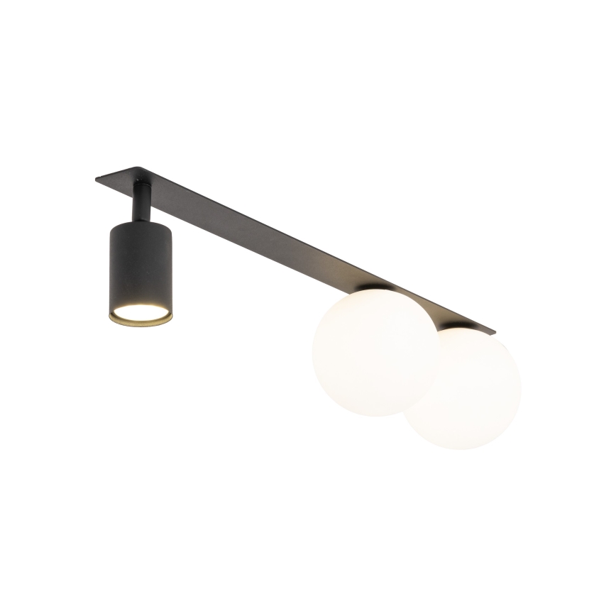 Recessed spotlight VOX 2xG9/8W/230V + 1xGU10/10W black