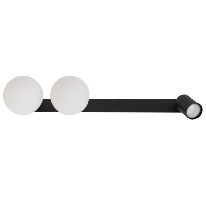 Recessed spotlight VOX 2xG9/8W/230V + 1xGU10/10W black
