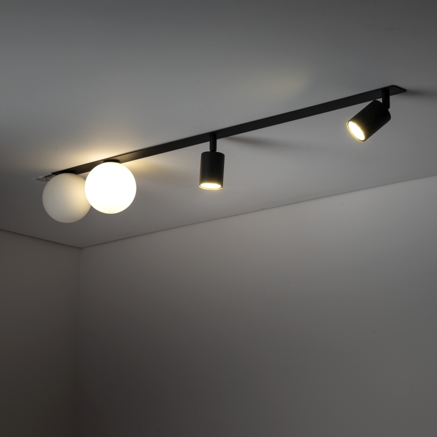Recessed spotlight VOX 2xG9/8W/230V + 2xGU10/10W black