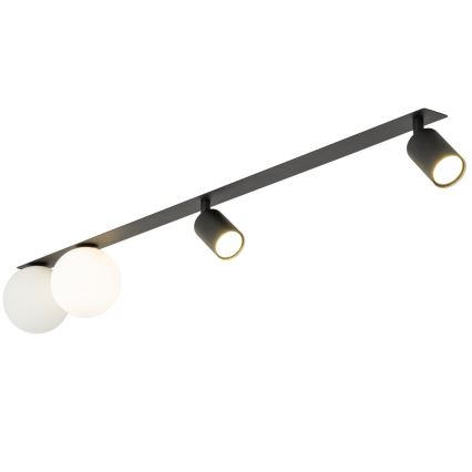 Recessed spotlight VOX 2xG9/8W/230V + 2xGU10/10W black
