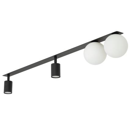 Recessed spotlight VOX 2xG9/8W/230V + 2xGU10/10W black