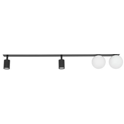 Recessed spotlight VOX 2xG9/8W/230V + 2xGU10/10W black
