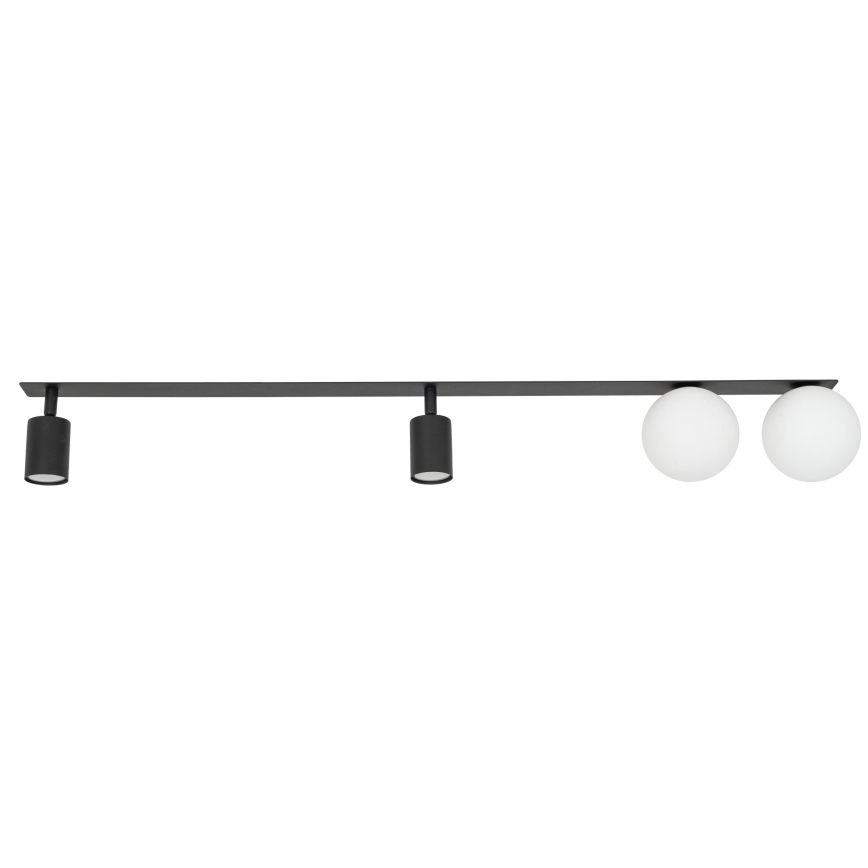Recessed spotlight VOX 2xG9/8W/230V + 2xGU10/10W black