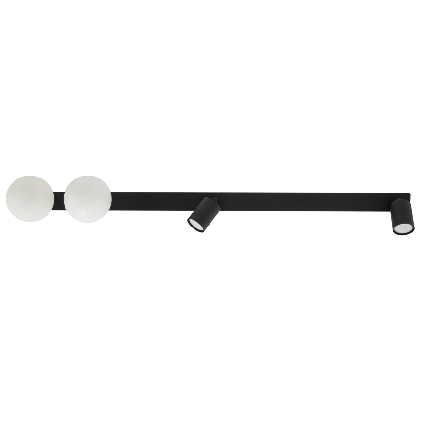 Recessed spotlight VOX 2xG9/8W/230V + 2xGU10/10W black
