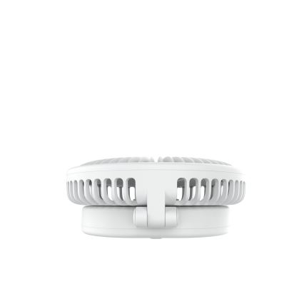 Rechargeable Desk Fan 10W/5V, 2400 mAh — White