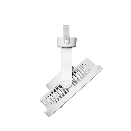 Rechargeable LED Desk Fan — 8W, 3.7V / 2400 mAh — White
