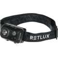 Rechargeable LED Headlamp, 3W LED / 1200 mAh / IP67, Black