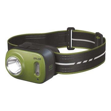 Rechargeable LED Headlamp LED/USB 1600 mAh IPX6