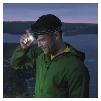 Rechargeable LED Headlamp LED/USB 1600 mAh IPX6