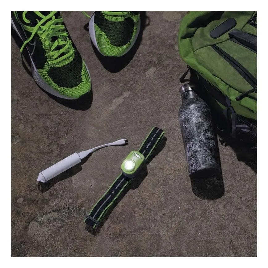 Rechargeable LED Headlamp LED/USB 1600 mAh IPX6