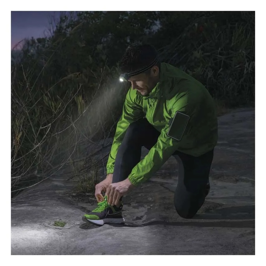 Rechargeable LED Headlamp LED/USB 1600 mAh IPX6