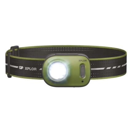 Rechargeable LED Headlamp LED/USB 1600 mAh IPX6