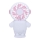 Rechargeable Pocket Fan 4.5W/5V, 300 mAh — White/Pink