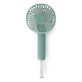 Rechargeable Pocket Fan 5W/5V 1200 mAh Turquoise