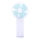 Rechargeable Pocket-Sized Fan 4W/5V, 1200 mAh — White/Blue