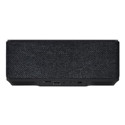 Rechargeable speaker with LCD display, alarm clock and wireless charging 6in1 10W/3600 mAh