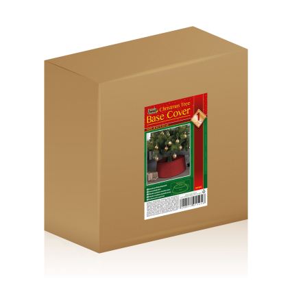 Red Christmas Tree Stand Cover, Ø 65 cm