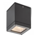 RED - Design Rendl - R10385 - Outdoor ceiling light QUADRA 1xE27/75W/230V IP54