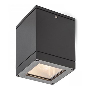 RED - Design Rendl - R10385 - Outdoor ceiling light QUADRA 1xE27/75W/230V IP54