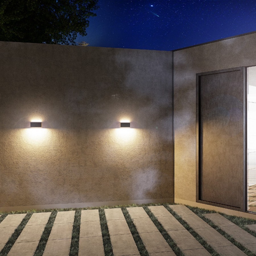 RED - Design Rendl-R10439 - Outdoor wall light WOOP 1xR7s/48W/230V IP54