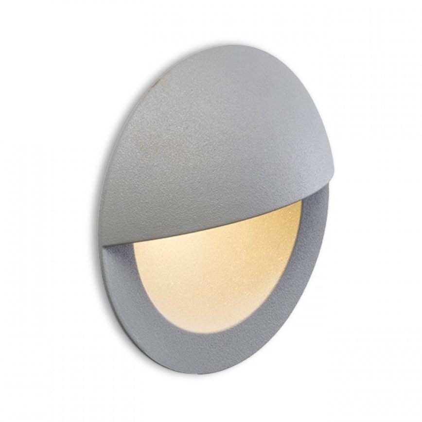 RED - Design Rendl - R10558 - LED Outdoor built-in light ASTERIA LED/3W/230V IP54