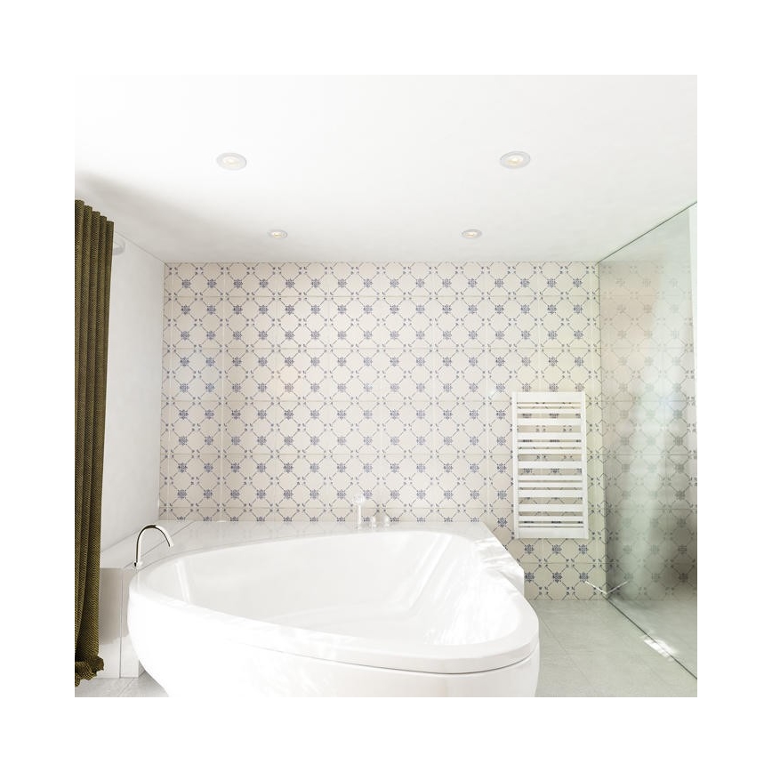 RED - Design Rendl - R10565 - LED Bathroom recessed light AMIGA 8W/230V IP65