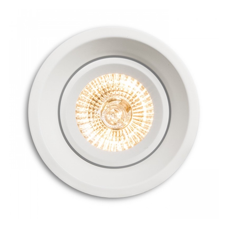 RED - Design Rendl - R11738 - Recessed light SOBER 1xGU10/50W/230V white