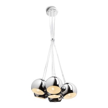 RED - Design Rendl - R11761 - Chandelier on a string ASTROMET 7xE27/42W/230V