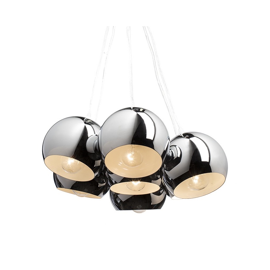 RED - Design Rendl - R11761 - Chandelier on a string ASTROMET 7xE27/42W/230V