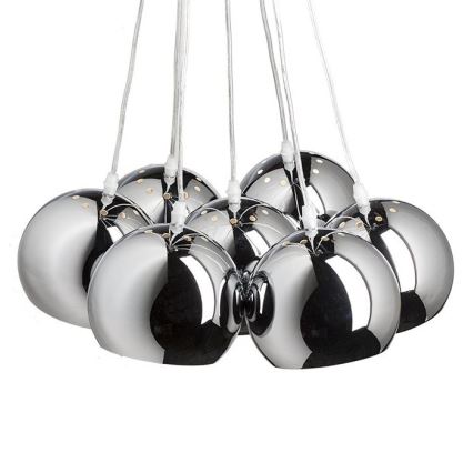 RED - Design Rendl - R11761 - Chandelier on a string ASTROMET 7xE27/42W/230V