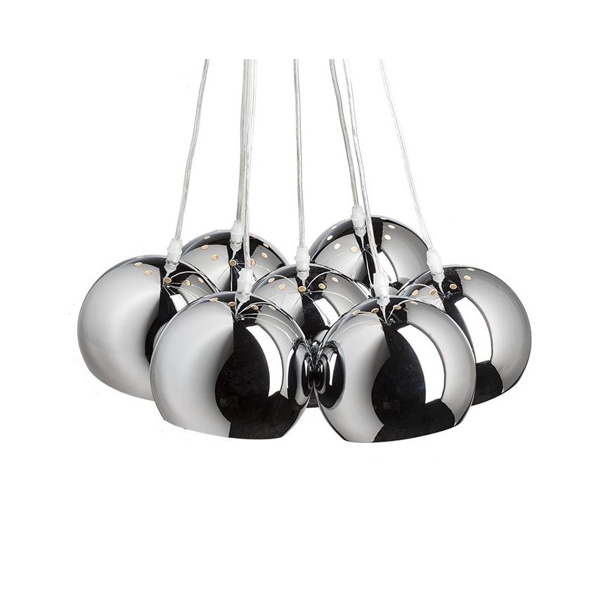 RED - Design Rendl - R11761 - Chandelier on a string ASTROMET 7xE27/42W/230V