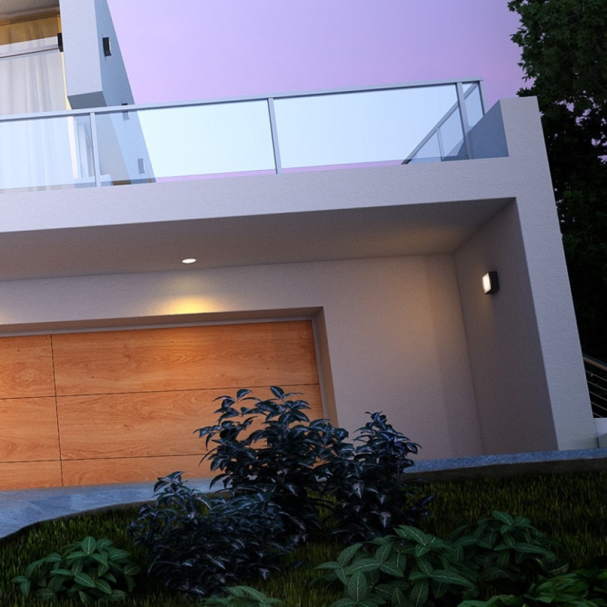 RED - Design Rendl- R11967 - LED Outdoor ceiling light BONO LED/4W/230V IP54