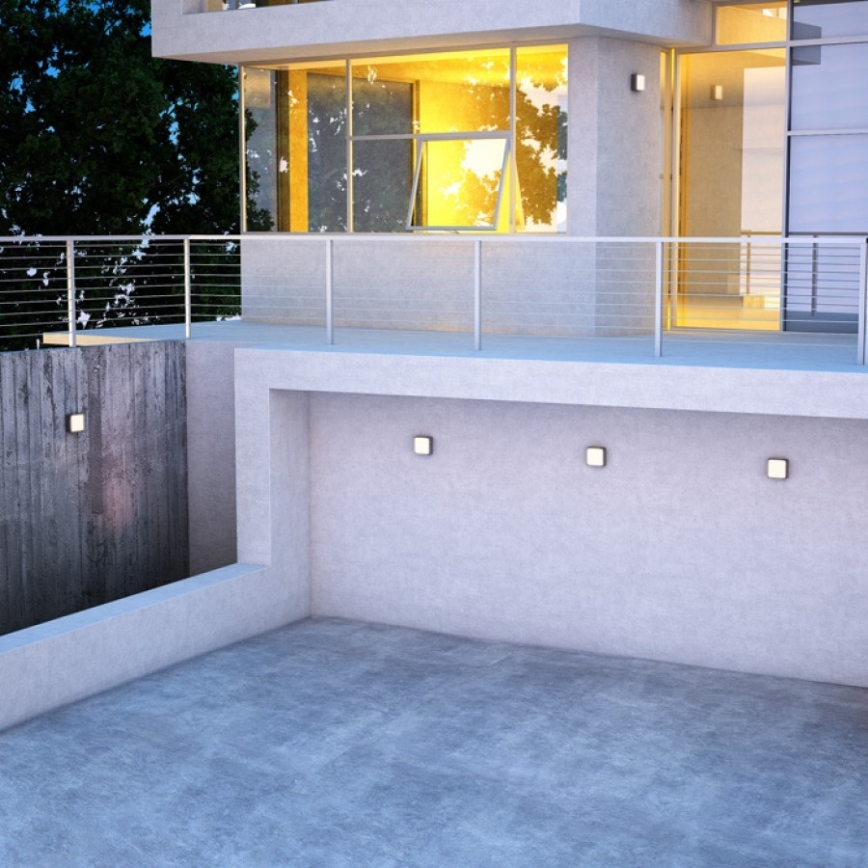 RED - Design Rendl- R11967 - LED Outdoor ceiling light BONO LED/4W/230V IP54