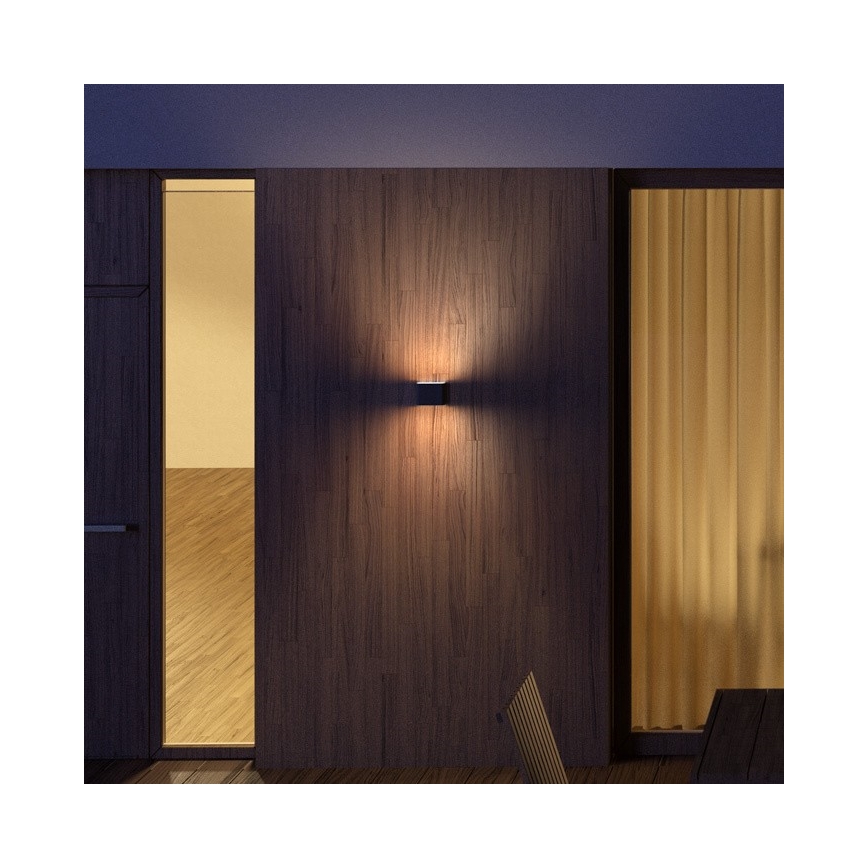 RED - Design Rendl - R12012 - LED Outdoor wall light CHOIX 2xLED/3W/230V IP54
