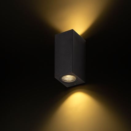 RED - Design Rendl - R12028 - LED Outdoor wall light KUBI 2xLED/3W/230V IP54
