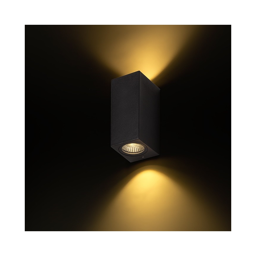 RED - Design Rendl - R12028 - LED Outdoor wall light KUBI 2xLED/3W/230V IP54