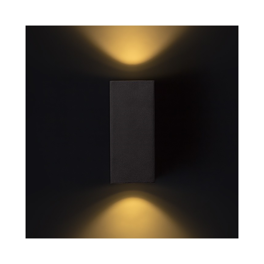 RED - Design Rendl - R12028 - LED Outdoor wall light KUBI 2xLED/3W/230V IP54