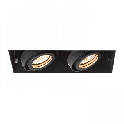 RED - Design Rendl - R12053 - Recessed light ELECTRA 2xGU10/50W/230V