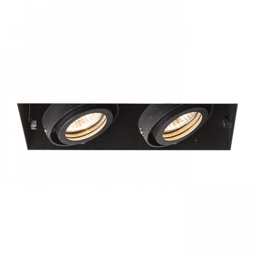 RED - Design Rendl - R12053 - Recessed light ELECTRA 2xGU10/50W/230V