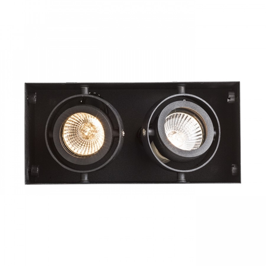 RED - Design Rendl - R12053 - Recessed light ELECTRA 2xGU10/50W/230V