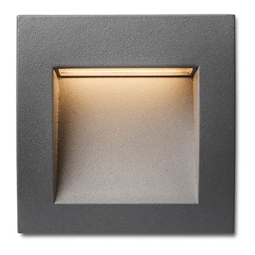 RED - Design Rendl - R12534 - LED Outdoor built-in light GORDIQ LED/1,5W/230V IP65