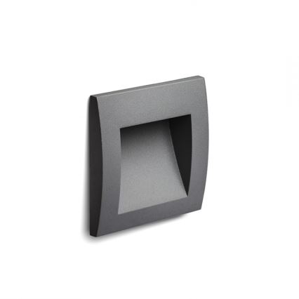 RED - Design Rendl - R12534 - LED Outdoor built-in light GORDIQ LED/1,5W/230V IP65