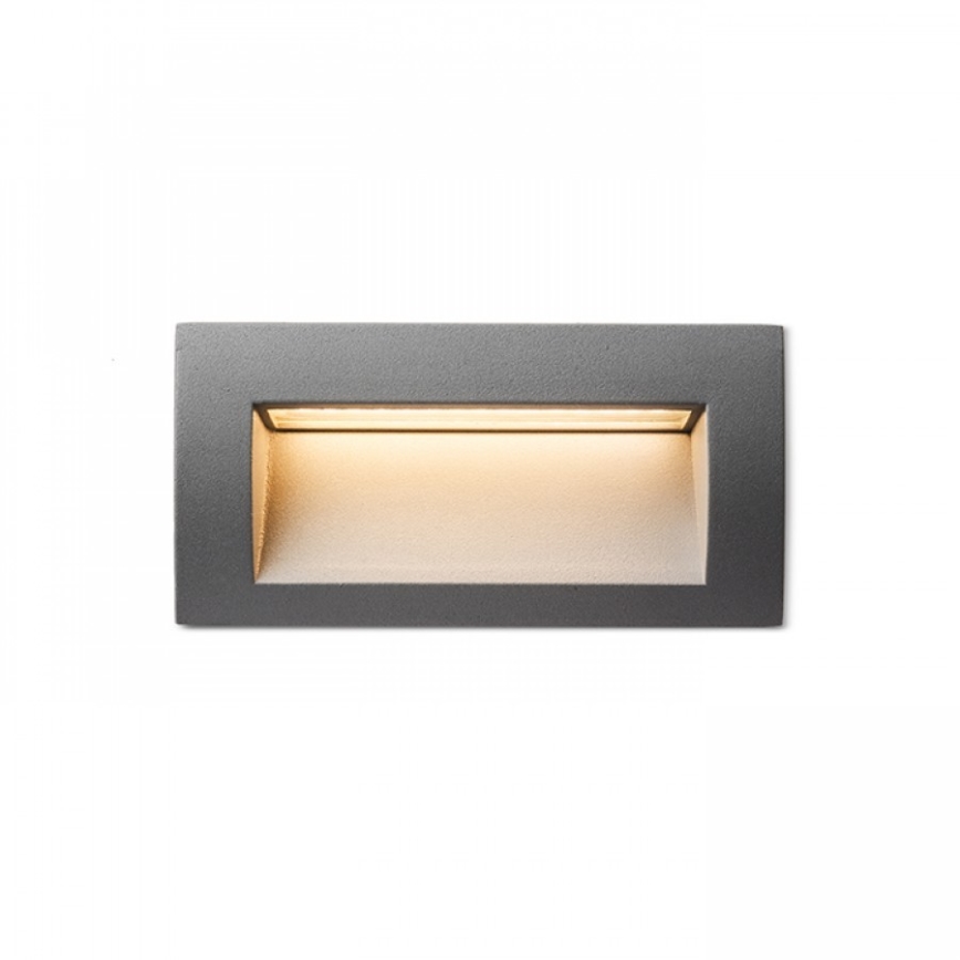 RED - Design Rendl - R12538 - LED Outdoor built-in light GORDIQ LED/3W/230V IP65